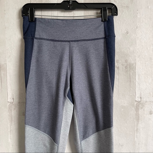 Outdoor Voices Tri Colorblock  blue grey size medium - Picture 2 of 6